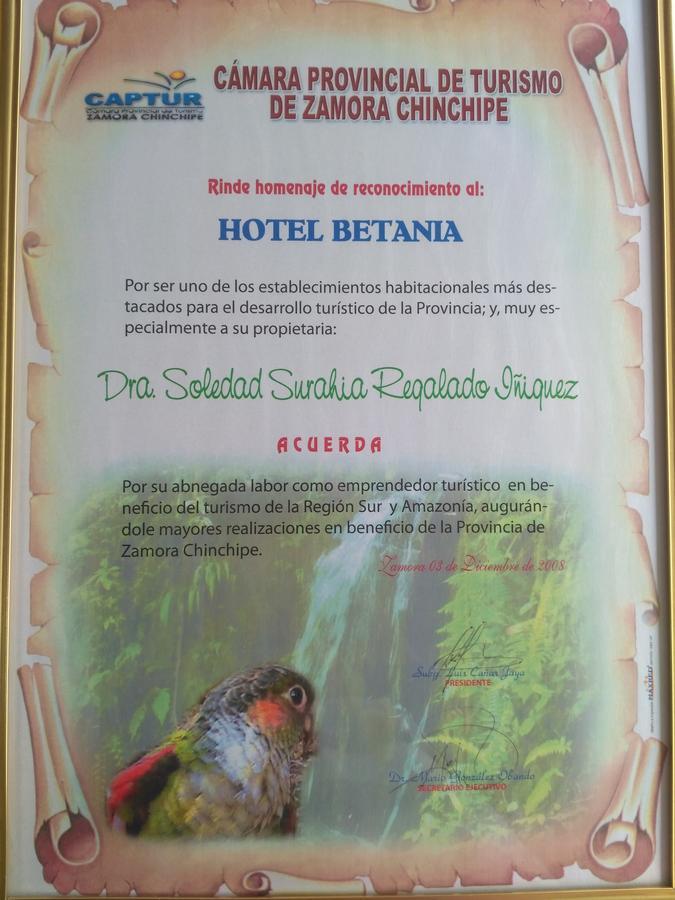 Hotel Betania Zamora Eksteriør bilde